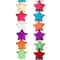 12 Pack:  Colorful Reconstituted Star Beads, 15mm by Bead Landing™
